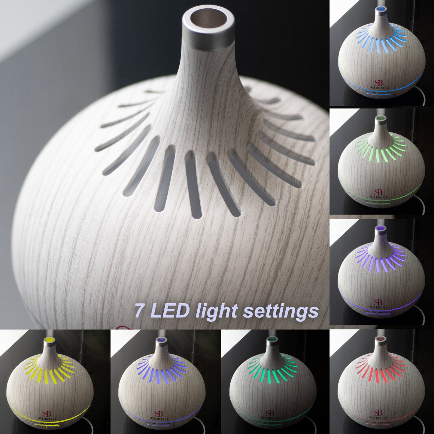 Essential Aroma Oil Diffuser for Large Room Ultrasonic Aromatherapy Humidifier