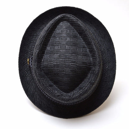Men’s Summer Porkpie Straw Fedora Hat Panama Short Brim Hat PMS 540